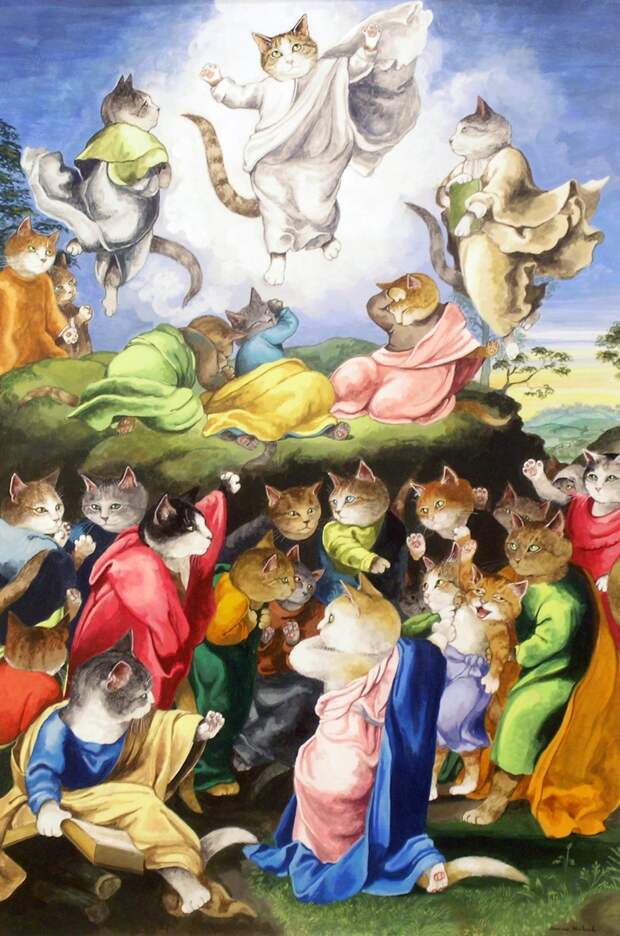 Сьюзен Херберт - Мир - Это театр кошек. Иллюстрации