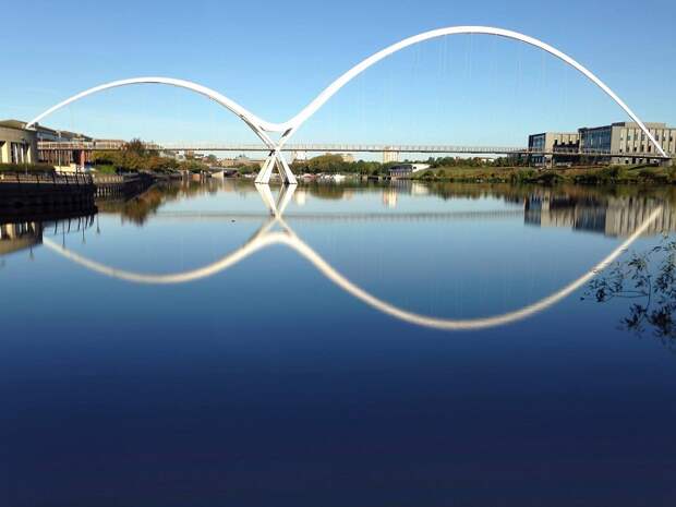 Уникальный пешеходный мост Infinity в Стоктон-он-Тис (Англия). | Фото: premierstudy.ru. Уникальный пешеходный мост Infinity в Стоктон-он-Тис (Англия). | Фото: premierstudy.ru.