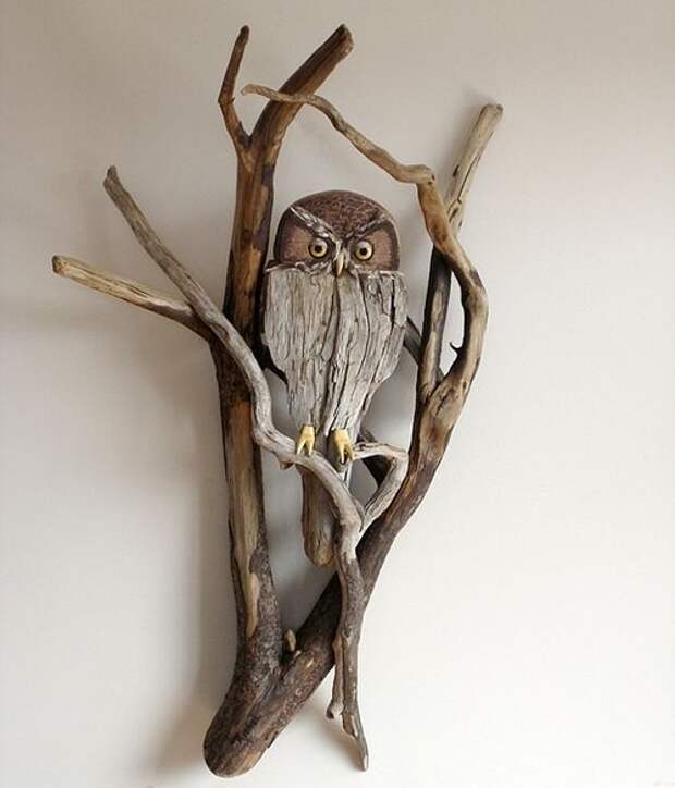 Driftwood Sculptures by Vincent Richel