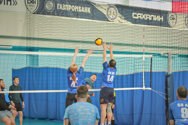 Ветераны СВО армейского корпуса ВВО на Сахалине приняли участие в соревновании по волейболу