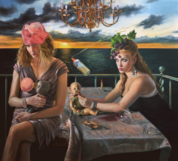 Блондинки жаждут большего. Автор: David Michael Bowers.