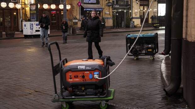 В ряде районов Киева произошёл блэкаут, нет воды и отопления