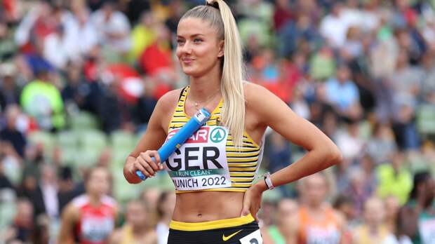 German sprinter Alica Schmidt