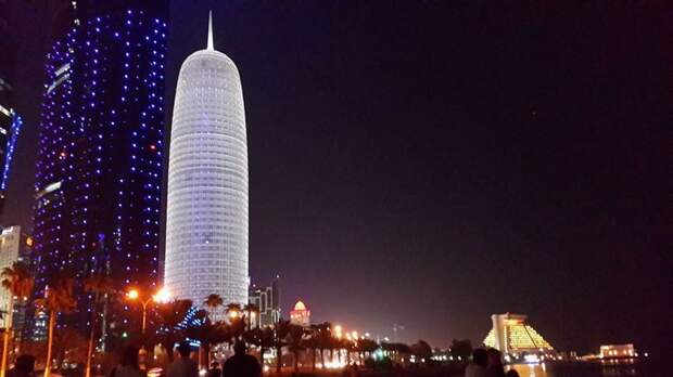 Burj Qatar, Доха, Катар красота, небоскребы, самый-самый, строительство, удивительное, фантастика