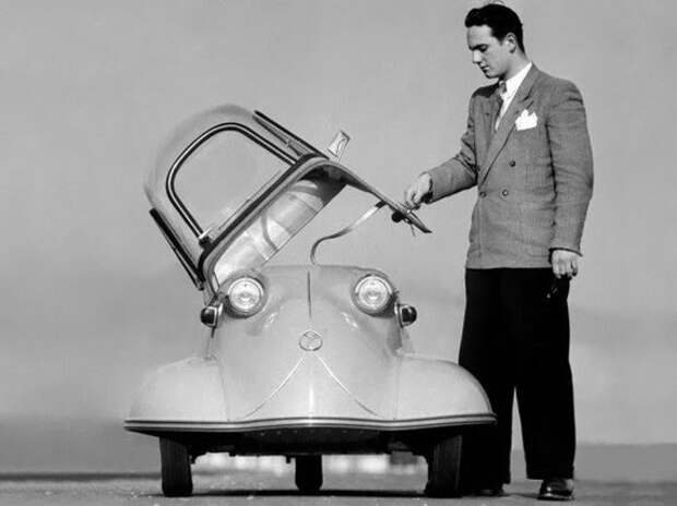 Самые странные авто! BMW Isetta, Фрики, Странные вещи, Длиннопост