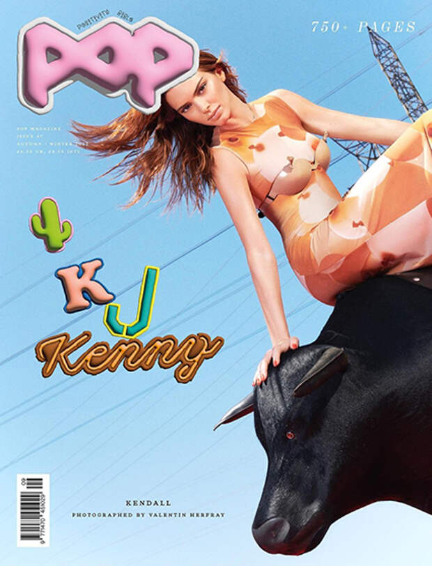 Кендалл Дженнер на обложке Pop Magazine