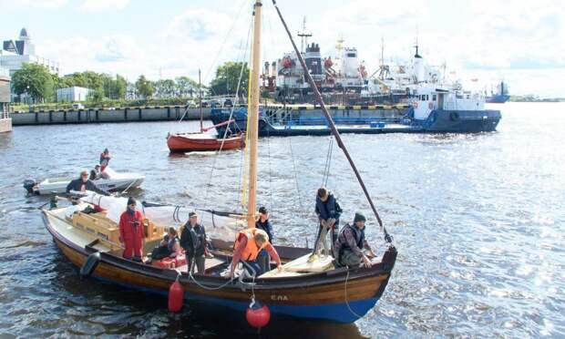 В Архангельске встретили суда экспедиции «Мангазейский морской ход» и «Ёла»