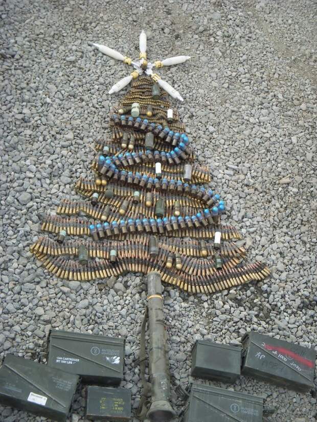 Необычная рождественская елка