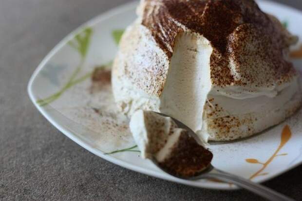 Чудесный нежный десерт напоминающий мороженное — холодный десерт «Нежность»