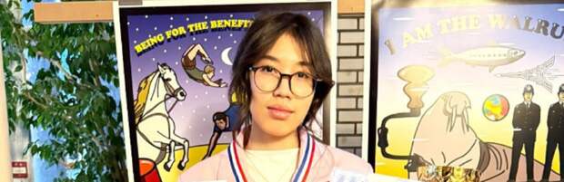 Юная художница из Актау стала победительницей на конкурсе в Париже