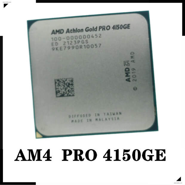 В продаже замечен загадочный процессор серии AMD Athlon Gold 4000G, вероятно, на Zen 2