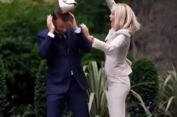 Грязная любовь Макронов: шутка Трампа может вызвать переворот во Франции