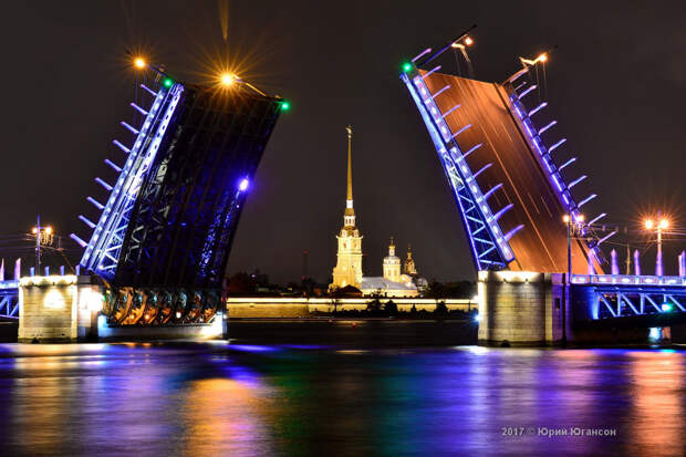 Волшебная красота мостов Петербурга