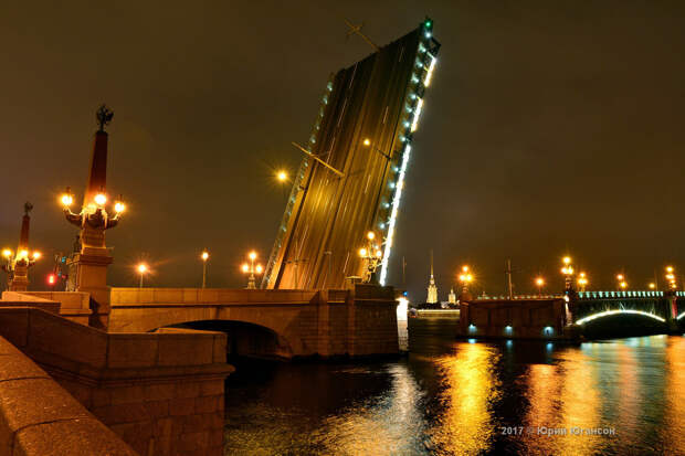 Волшебная красота мостов Петербурга