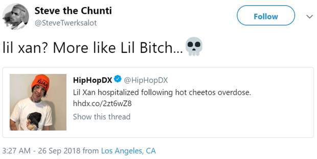 Lil Xan и "Читос"