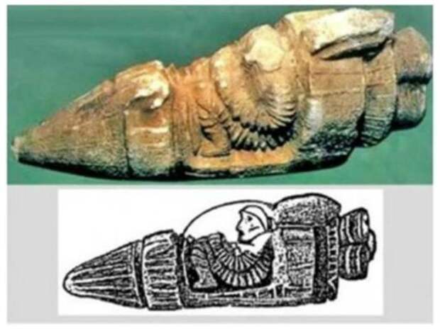 Древнейшее изображение космонавта обнаружено во время раскопок в районе Русахинил близ Вана и хранится в Стамбульском археологическом музее. археология, загадки, нло, предки, рисунки, тайны, ученые, фрески
