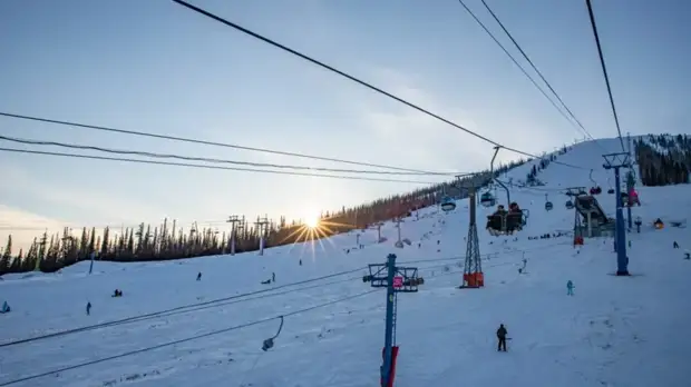 В новогодние каникулы курорты Кузбасса посетили около 225 тысяч туристов