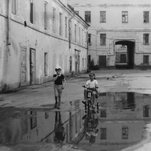 Московские дворики 1980-х годов в замечательных снимках Геннадия Михеева история, москва, улица