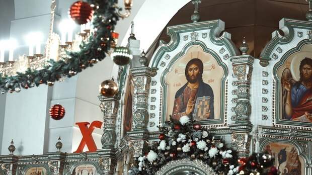 Внутри храма в Барнауле / Фото: amic.ru