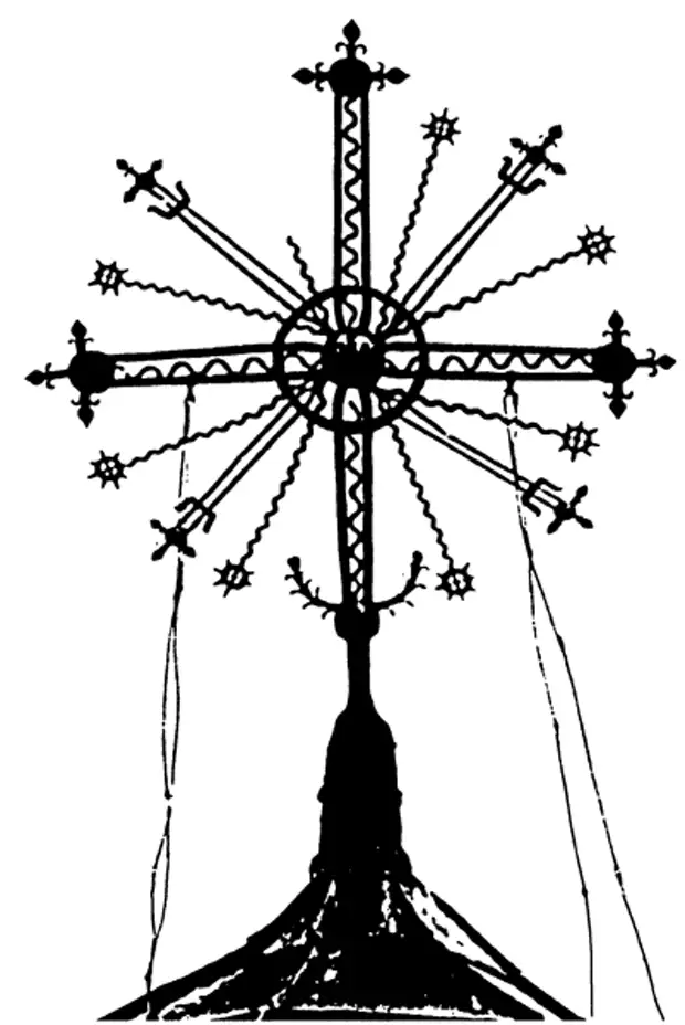 Православный крест изображение расшифровка на куполе храма