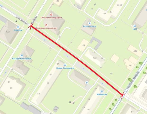 В Туле 1 апреля ограничат движение на улице Л. Толстого от Свободы до Ф. Энгельса