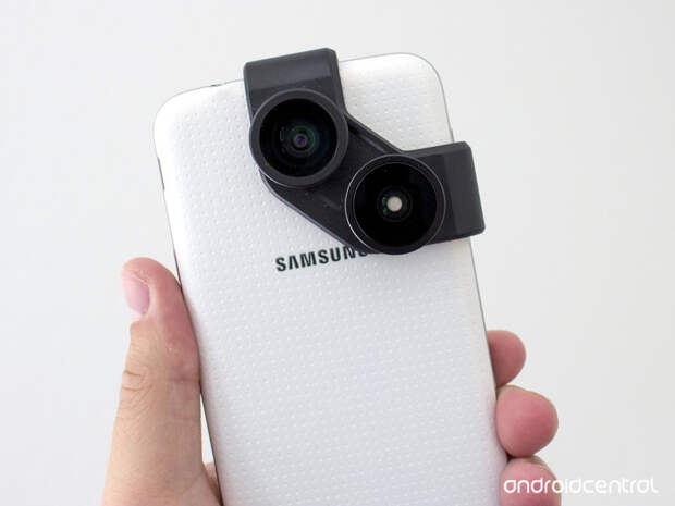 olloclip galaxys5 Оптическая насадка Olloclip для Samsung Galaxy S5