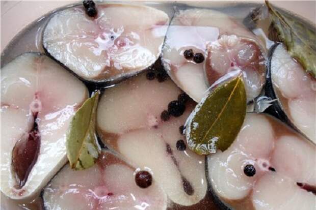 Интересный рецепт маринованной рыбы