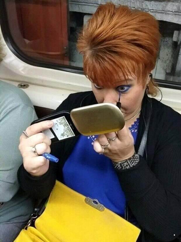 Чудики и не только в метро