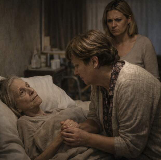 — Уведите отсюда свою старуху! — процедила сквозь зубы невестка. — Это не человек, а нескончаемая ноша!