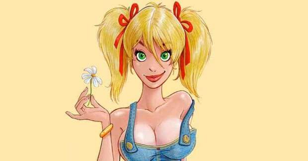 Малышка Мэнди и ее «отец» — иллюстратор Дин Игл