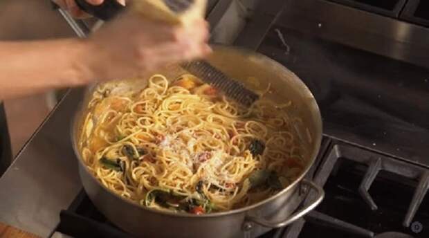 итальянская паста с сыром