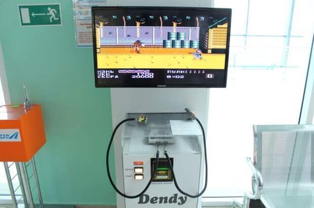 Зал ожидания в аэропорту Якутска придется по душе любителям старых видеоигр