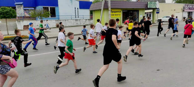 В Миллерово прошел легкоатлетический пробег, посвященный 78-й годовщине Победы