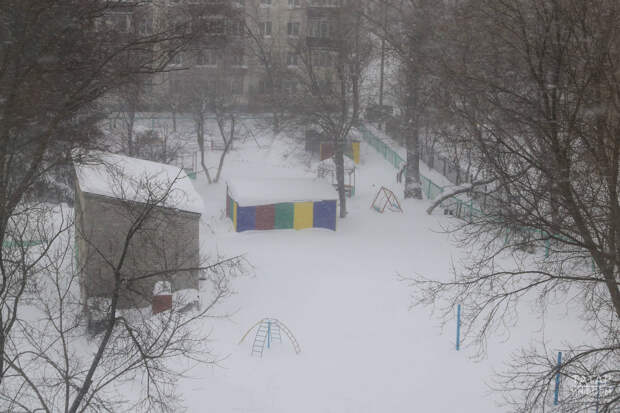 В последний день зимы на Татарстан опять обрушатся снегопады и метели, возможен гололед