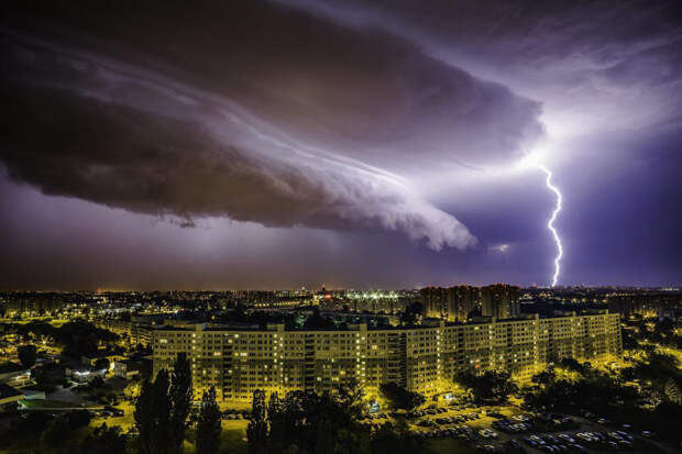 Грозное небо в Польше