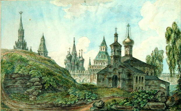 459366 Церковь Константина и Елены под горою в Кремле, к Спасским воротам (фрагмент).jpg