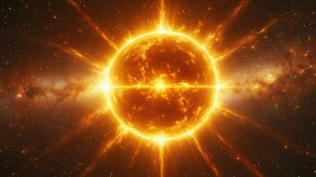 Солнце / Изображение сгенерировано YandexGPT 5 Pro / amic.ru