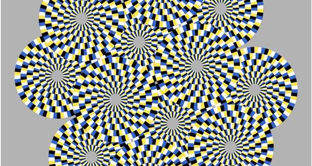 Оптические иллюзии: откуда движение там, где его нет