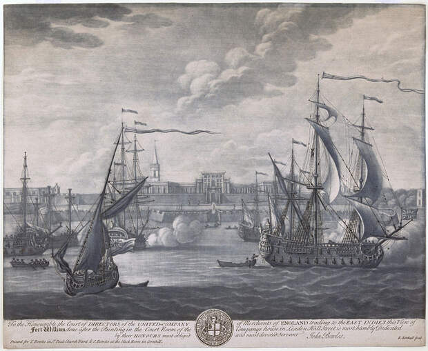 Файл: Форт-Уильям, Калькутта, 1735.jpg