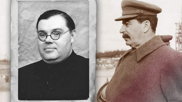 Александр Щербаков и Иосиф Сталин (с) Архивное фото, Russia Beyound