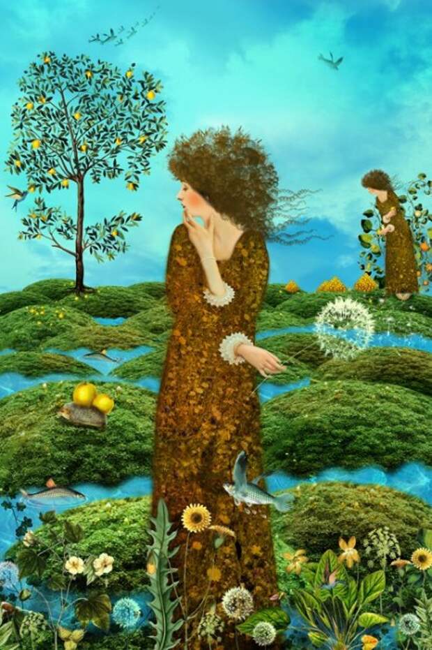 Сад наслаждений. Автор: Marta Orlowska.
