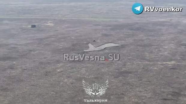 Опубликованы кадры воздушных боев на Запорожском фронте