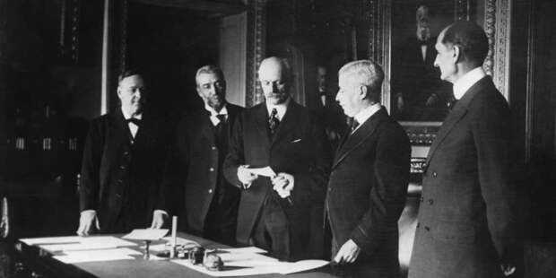 Подписание договора о покупке американцами Виргинских островов