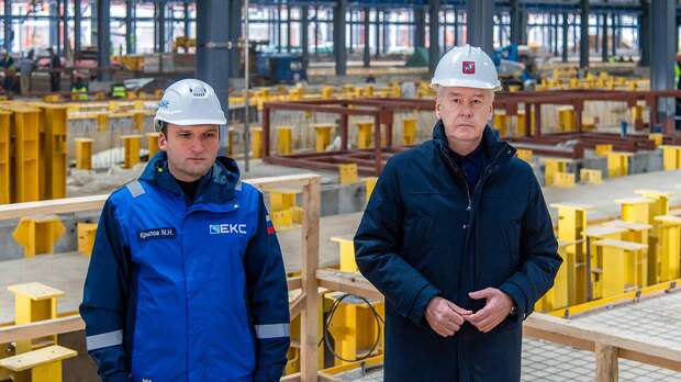 Собянин: Электродепо «Аминьевское» будет достроено к запуску БКЛ метро