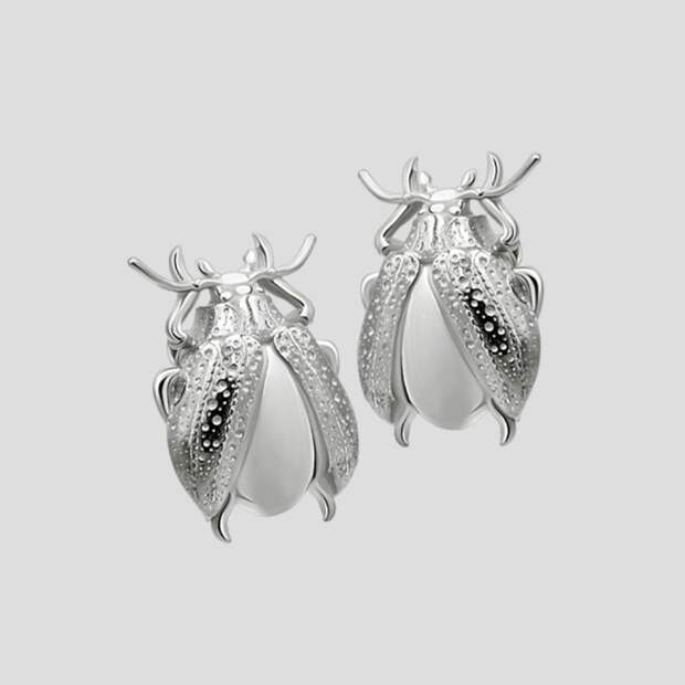 Серьги Beetle, 11 Jewellery, 11 500 руб. (11jewellery.ru)