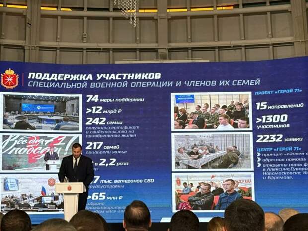 В Тульской области 75% ветеранов СВО трудоустроены через центр «Герой 71»