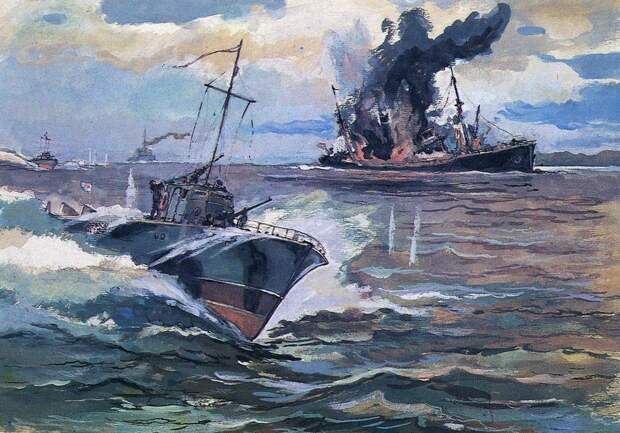Четыре торпедных катера против 48 кораблей врага. Подвиг лейтенанта Алексея Афанасьева