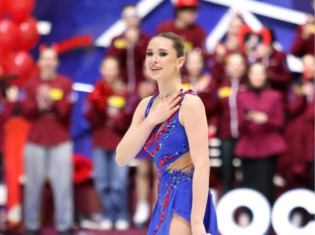 Реакция Ягудина и Медведевой на падение Валиевой во время соревнований