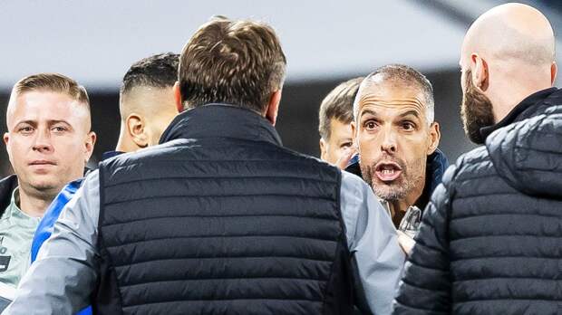 Мажич — о красных карточках Талалаева и Челестини: «Судья правильно удалил тренеров обеих команд»