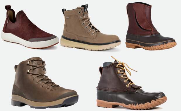5 Stylish Pairs Of Rugged Leather Boots That Will Keep Your Feet Dry This Fall And Winter